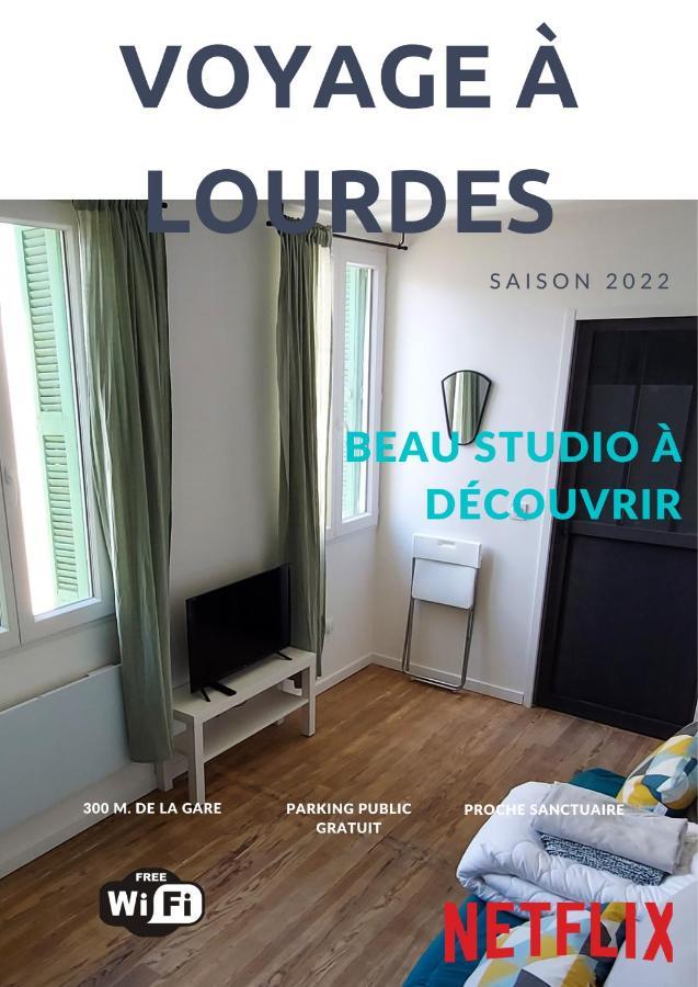 Studio Cosy Proche Gare Et Centre Ville Lourdes Eksteriør billede